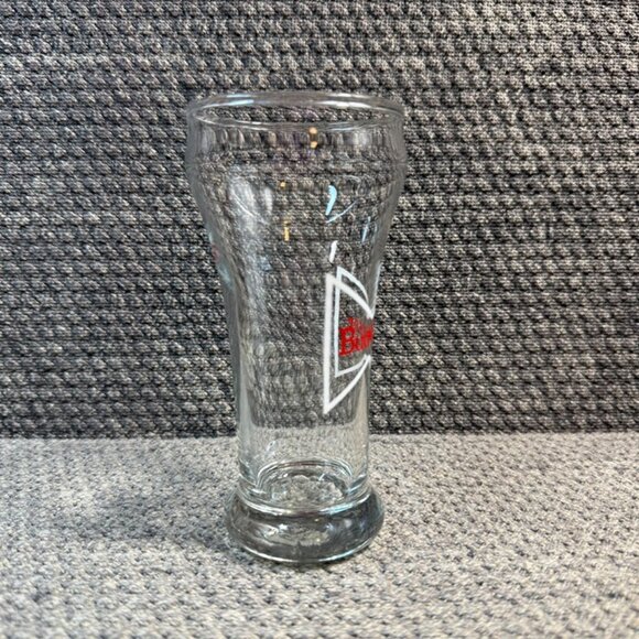 Budweiser Premier Pilsner Beer Glass White Bow-Tie Logo - Picture 6 of 8
